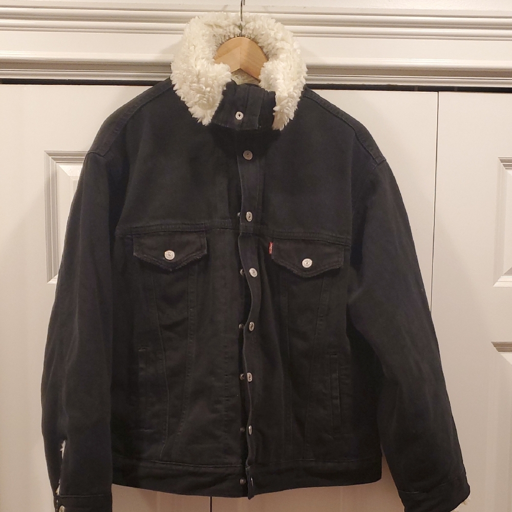 Women's Dad Faux Sherpa Lined Denim  Levi's Jacket